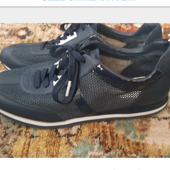 michael kors trainers womens blue